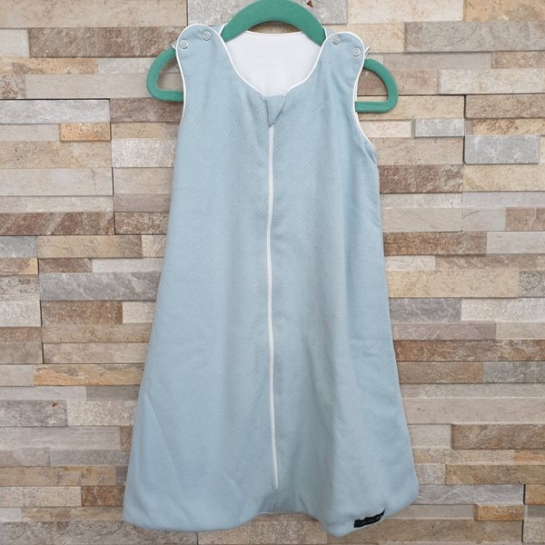 Schlafsack aus 100% Baumwolle "Hellblau"